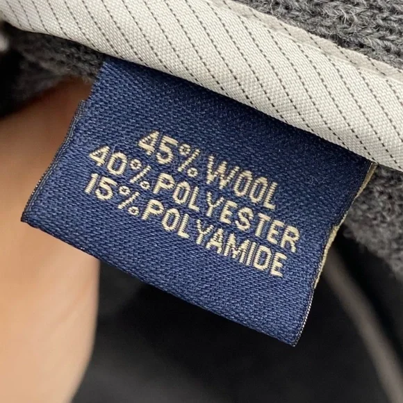 True Measure Men's Wool Blend Jacket Gray Size Large - Picture 3 of 8